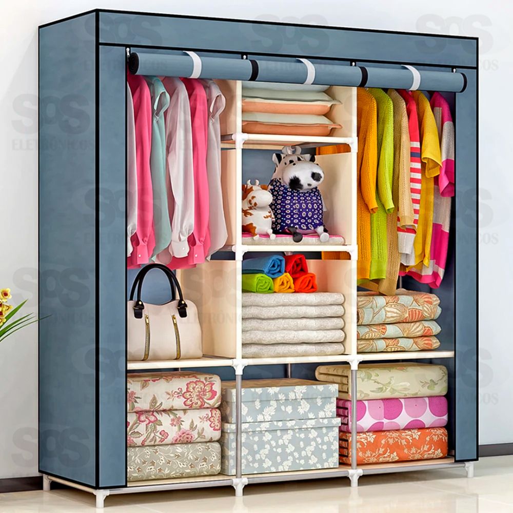 Guarda Roupa Porttil Dobrvel 170x130CM B-Max BM-F1060
