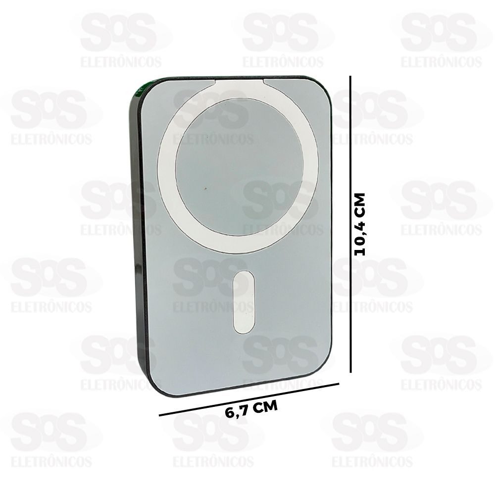 Carga Extra 10.000mAh Magntico Magsafe Kaidi KD-998