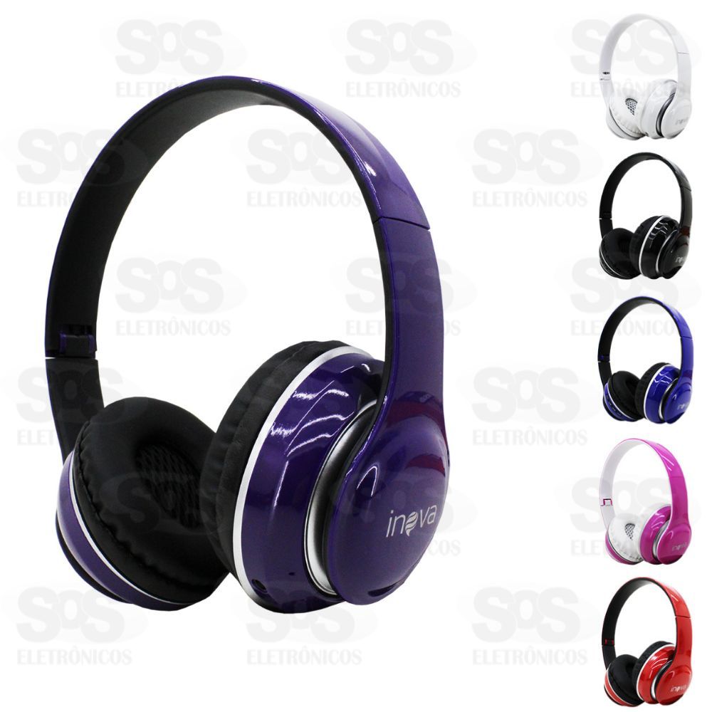 Fone De Ouvido Bluetooth e Atendimento Inova FON-2165D