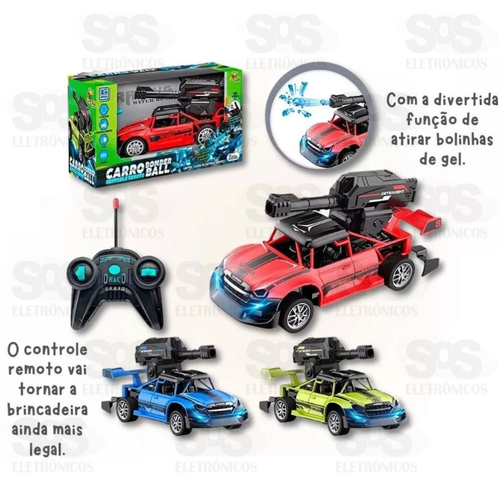 Carrinho Controle Remoto Lana Bolinhas De Gel Fun Game 2883