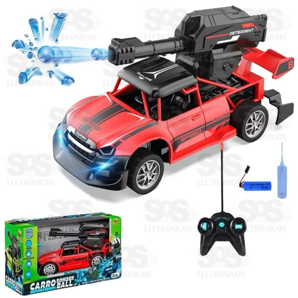 Carrinho Controle Remoto Lana Bolinhas De Gel Fun Game 2883