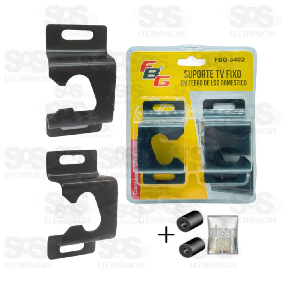 Suporte Fixo Para TV Universal 12  80 Polegadas FBG-3402