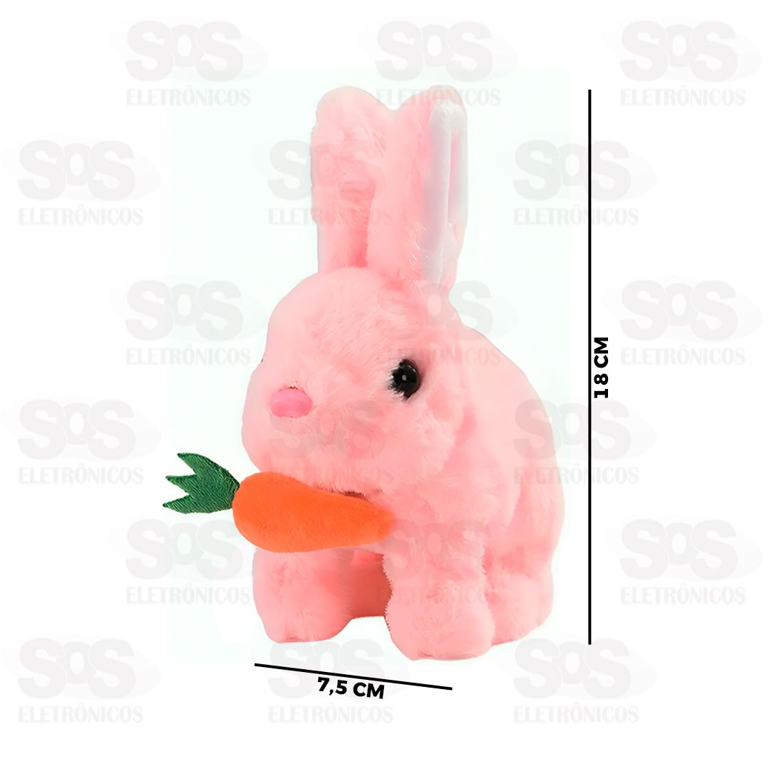 Coelhinho Pelcia Pula Pula Toy King TK-DG07