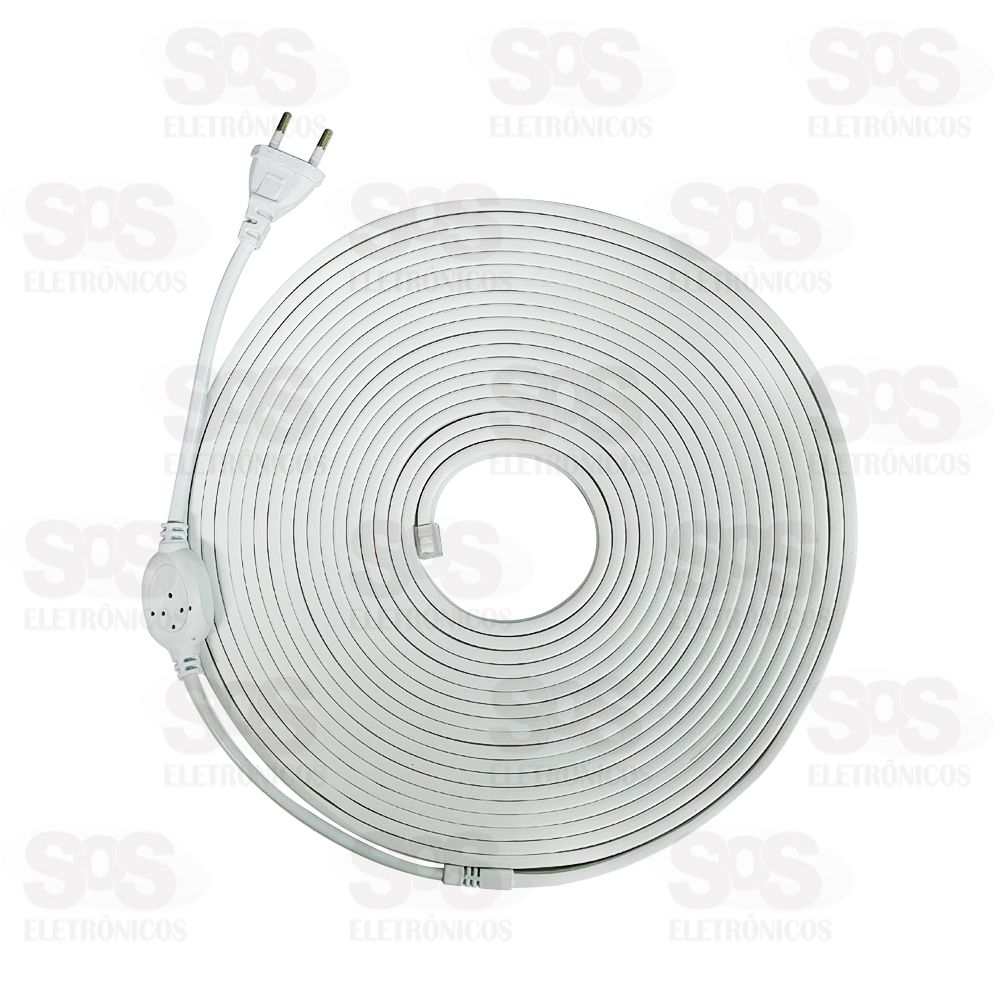 Fita De LED Flexvel Branca 10 Metros Altomex AL-5058