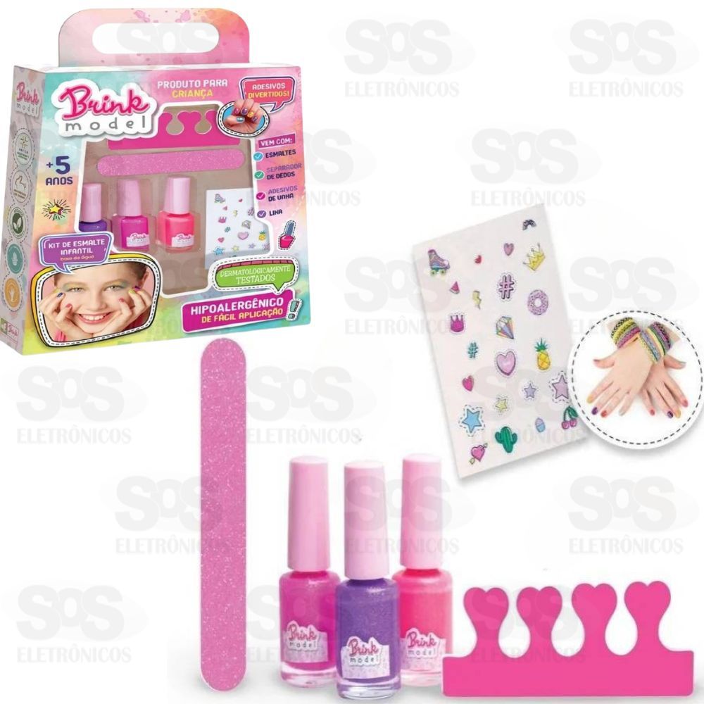 Kit Manicure Infantil Brink Model 2083