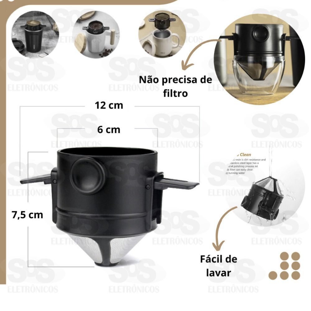 Mini Coador Caf Reutilizvel B-max F-1034