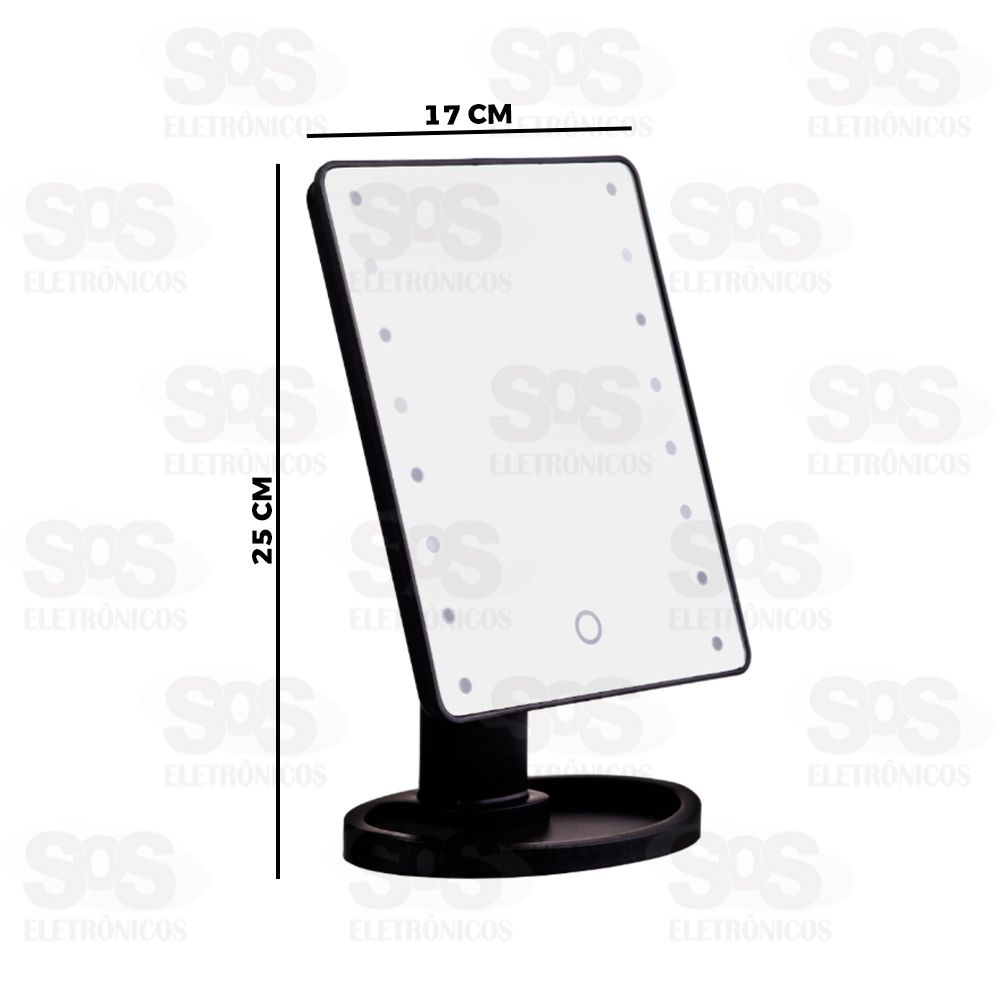 Espelho Com Led Touch Para Maquiagem BM-F1070