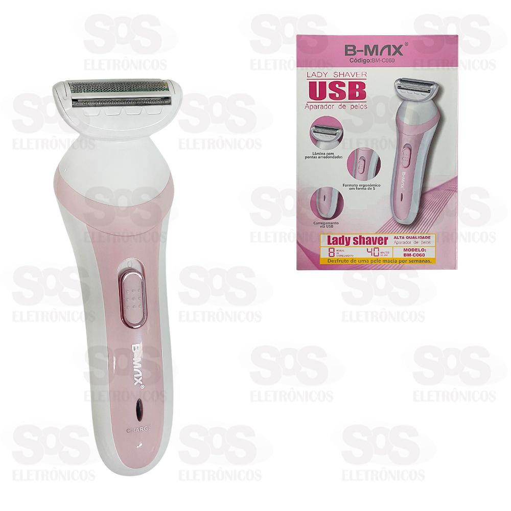 Mquina Aparador de Pelos Recarregvel B-Max BM-C060
