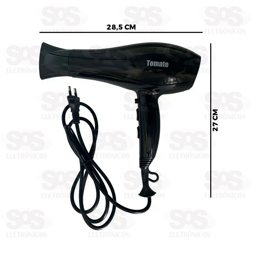 Secador De Cabelo Profissional 127V 1900W Tomate MSE-2600A