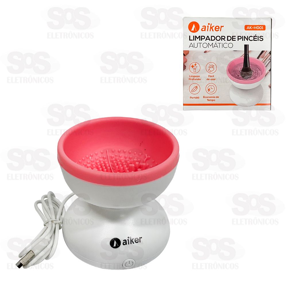 Limpador de Pincel Automtico Aiker AK-H001