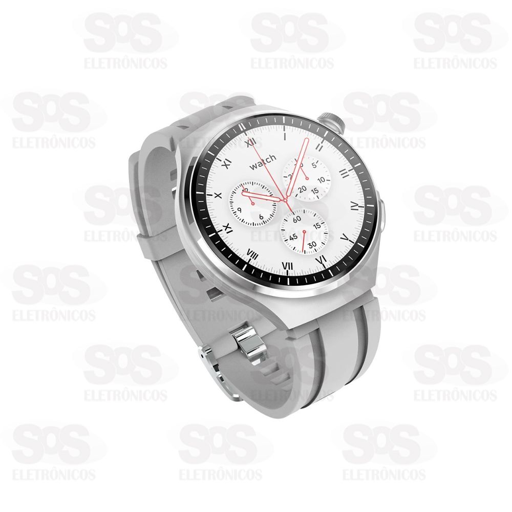 Relgio Smartwatch Redondo 1.59 Polegadas GT12 AJ-L75