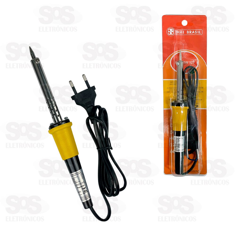 Ferro De Solda 40W 127V Hai Brasil FER40W