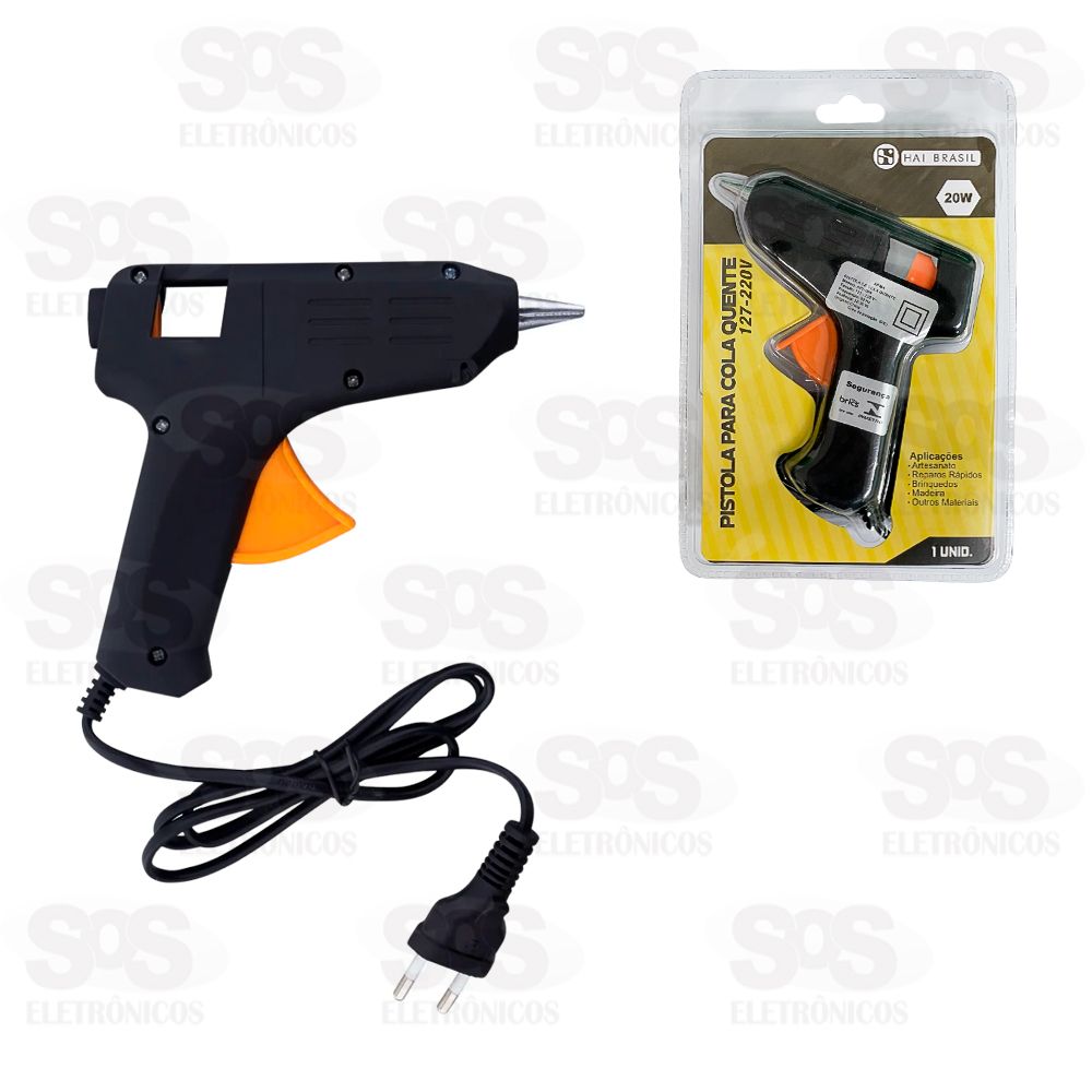 Aplicador Trmico Para Cola Basto 20W Bivolt Hai Brasil PI001