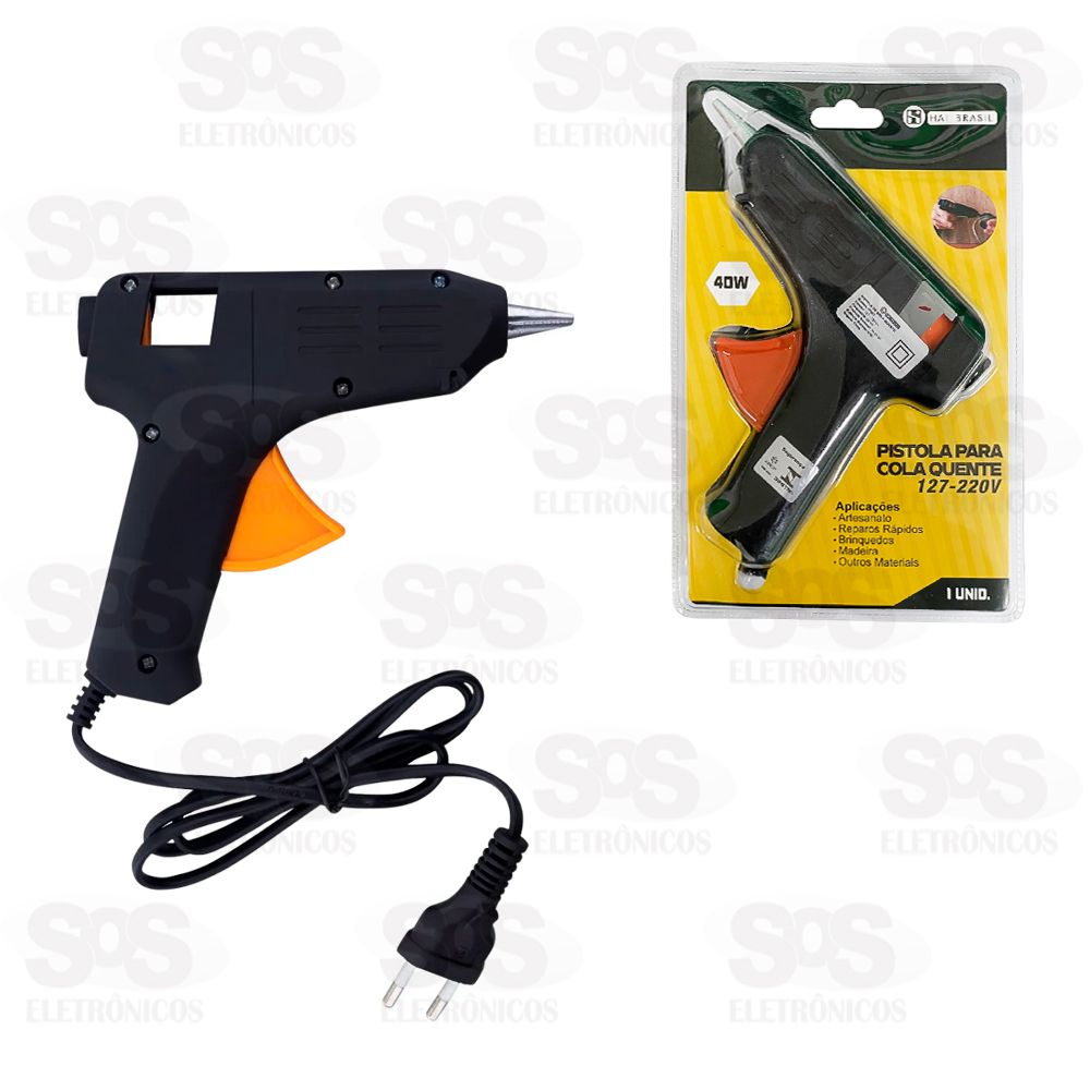 Aplicador Trmico Para Cola Basto 40W Bivolt Hai Brasil PI002