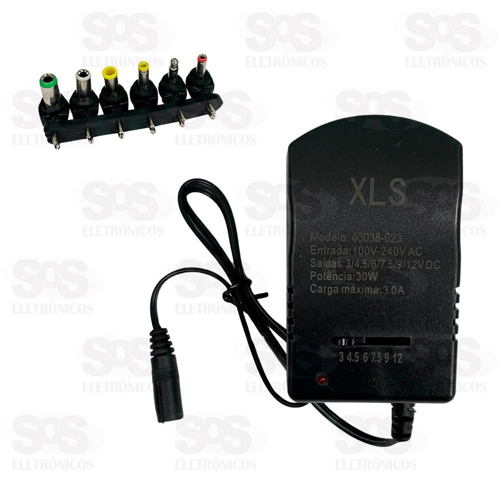 Fonte Regulada 3A 7 Plugues Le-2561 40038-023