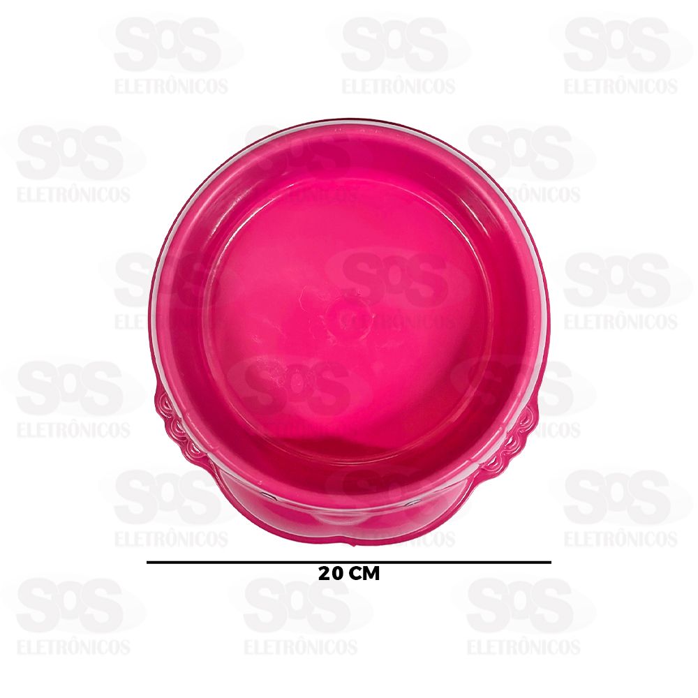 Comedouro Pequeno de Plstico 700ML Cores Variadas 0161B