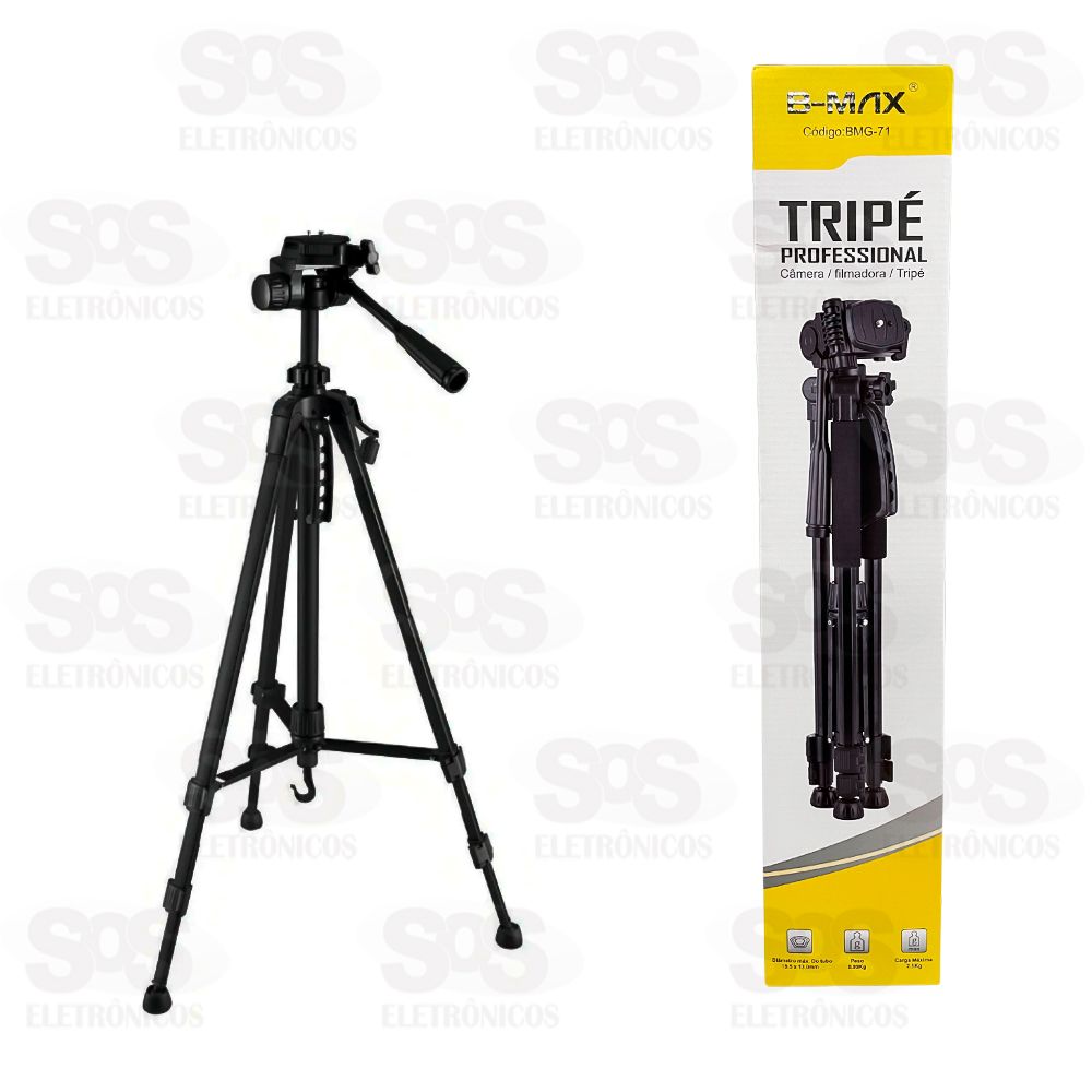 Trip Profissional At 150CM Com Nvel Bolha B-Max BMG-71