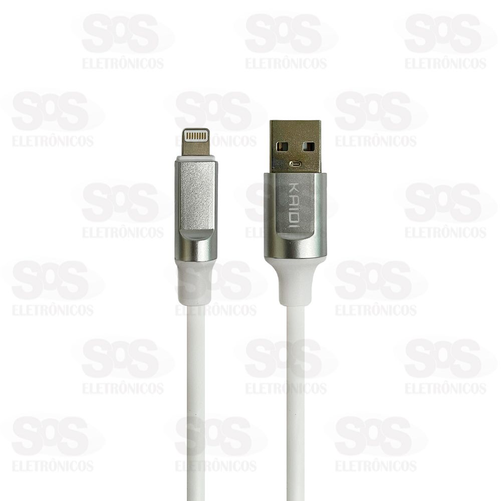 Cabo Turbo 3.4A USB Para Iphone 1 Metro Kaidi KD-2519A