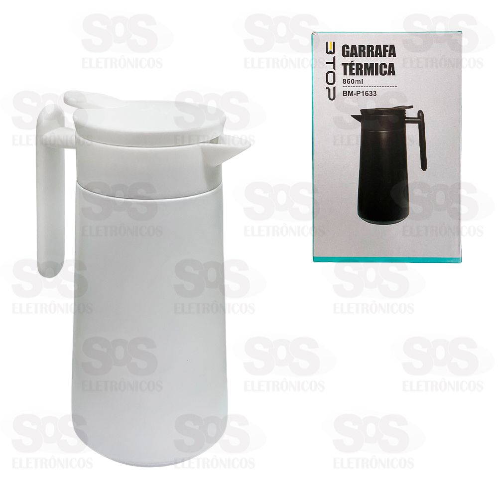 Garrafa Trmica 860ML Cores Variadas BTOP BM-P1633