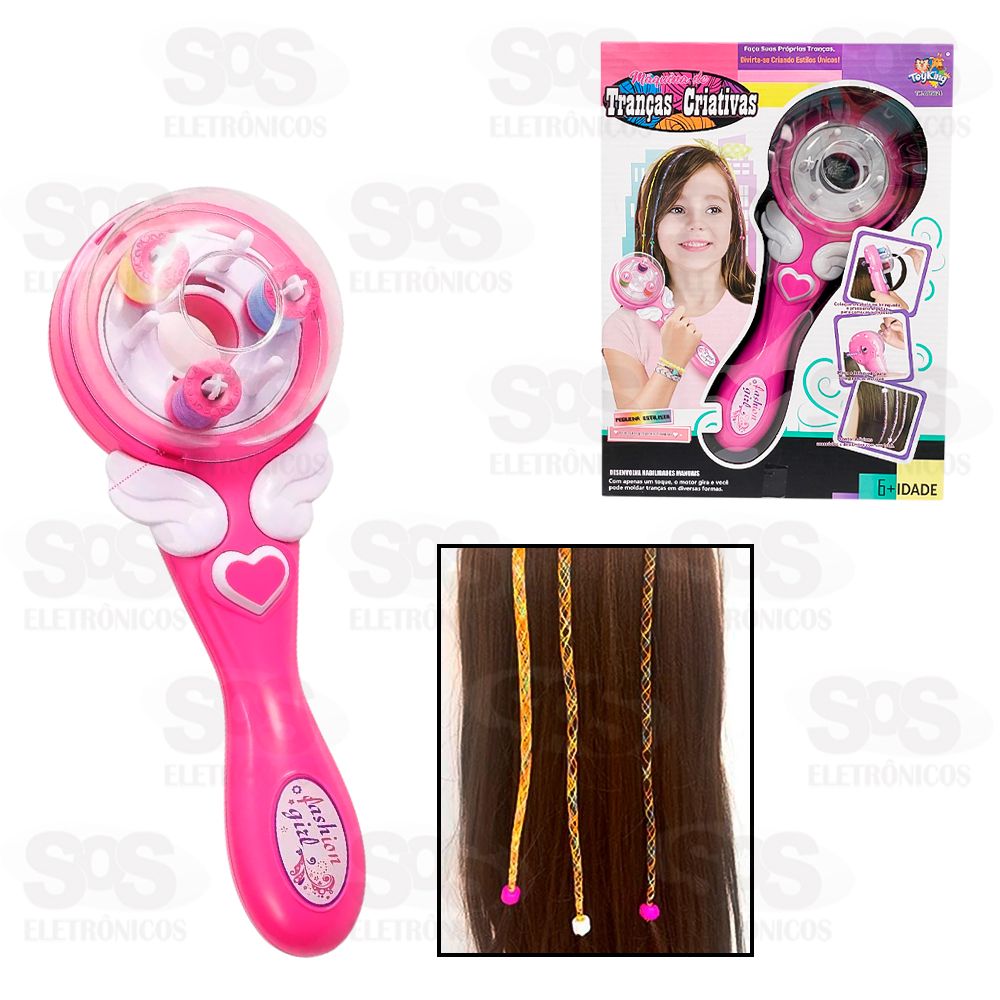 Máquina Para Tranças Com Acessórios Toy King TK-AB5624