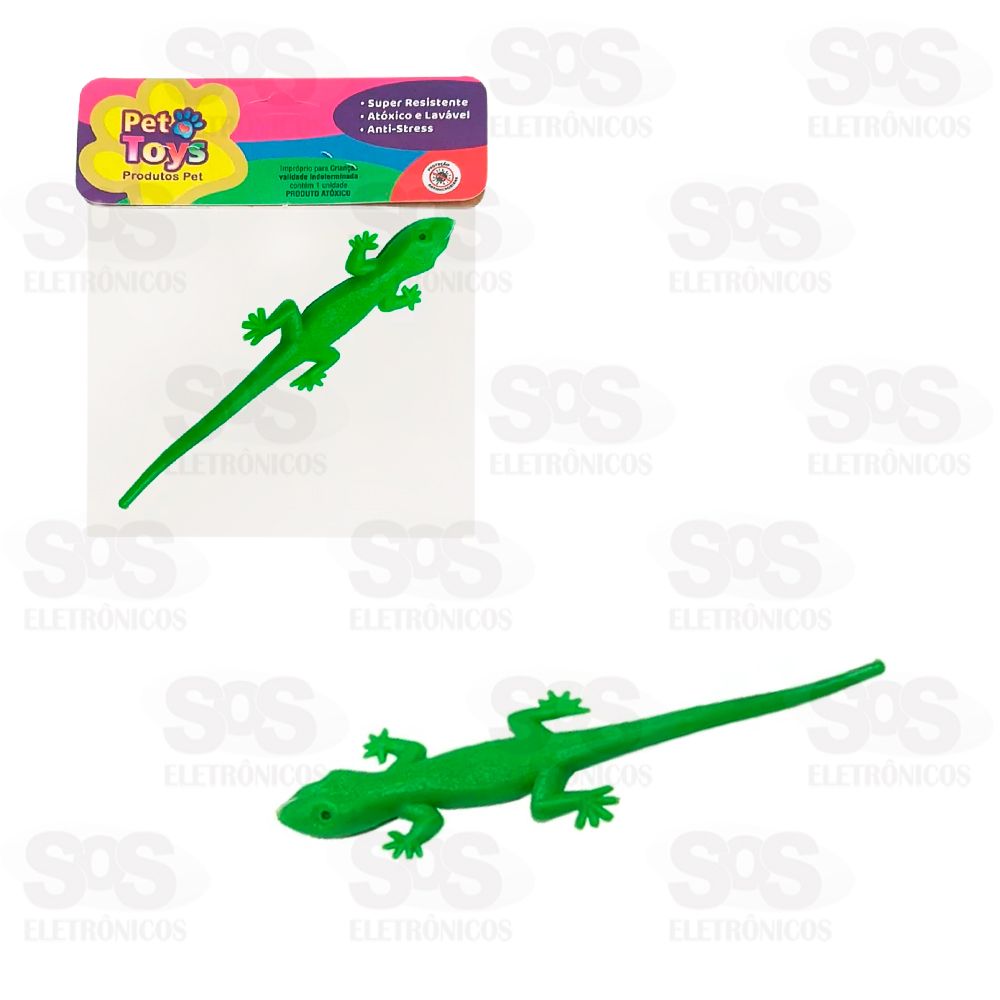 Lagartixa Interativa Para Gatos Pet Toys 5306