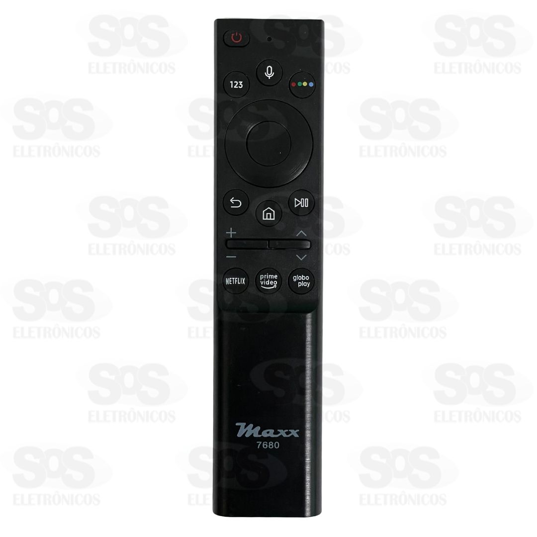 Controle Remoto Samsung Netflix/Prime/Globo Play MAXX-7680