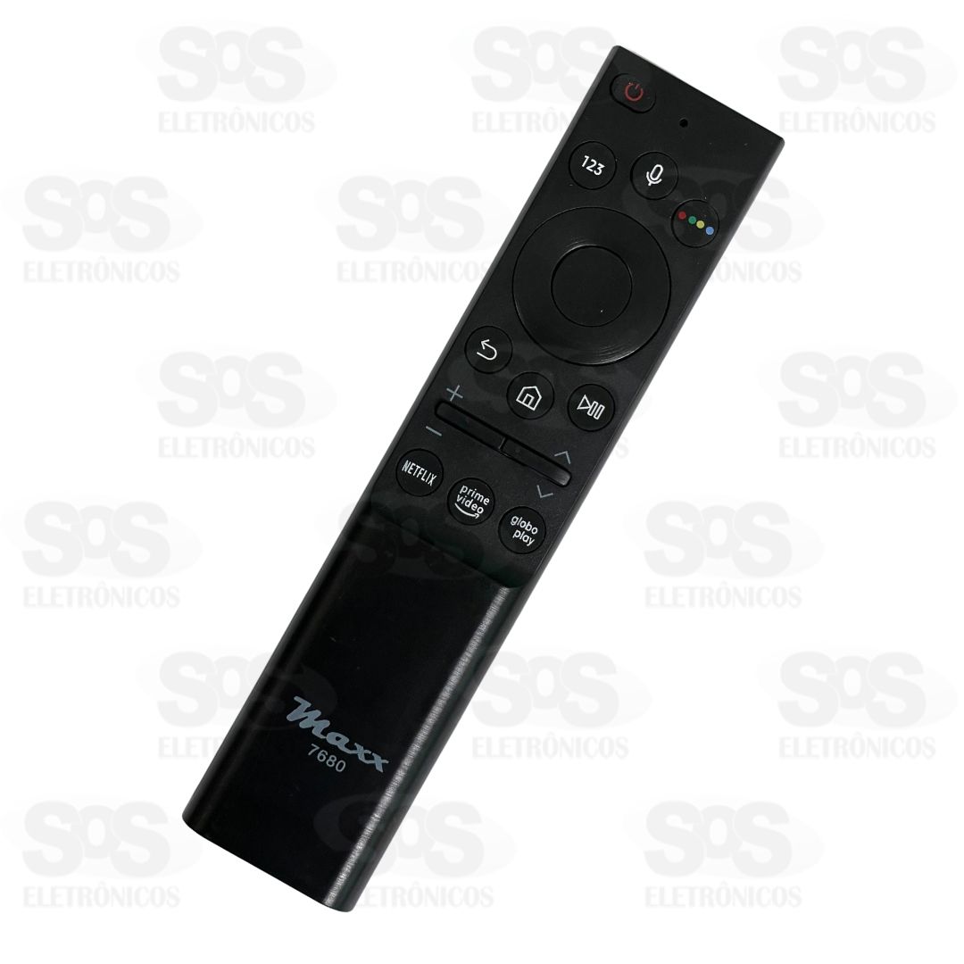 Controle Remoto Samsung Netflix/Prime/Globo Play MAXX-7680