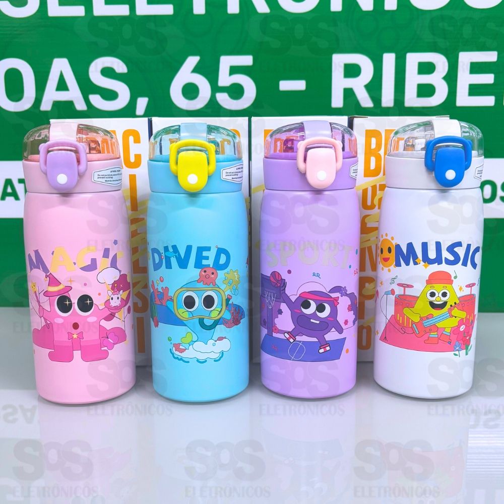 Garrafa Infantil Trmica 350ML Squeeze H-BW-1347