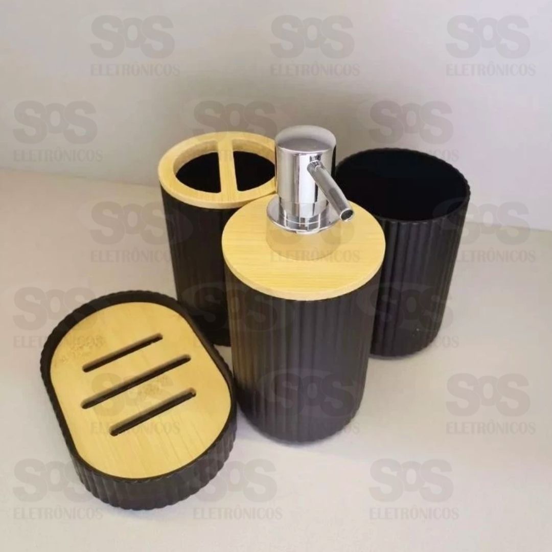 Kit Lavabo Saboneteira 4 Peas Top til TOP1593