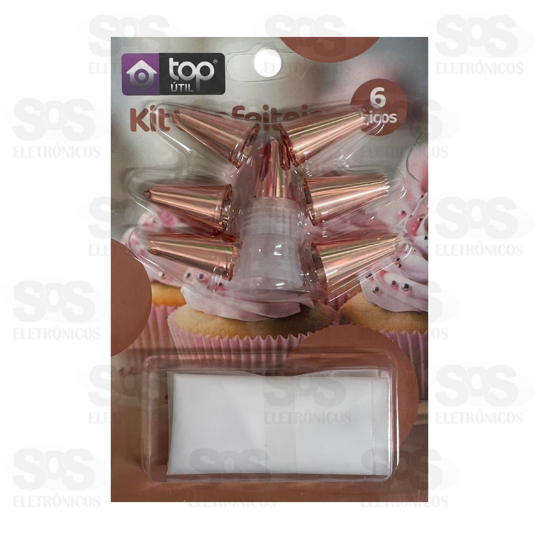 Kit Confeiteiro Com 9 Peas Bico e Aplicador Top til TOP1886