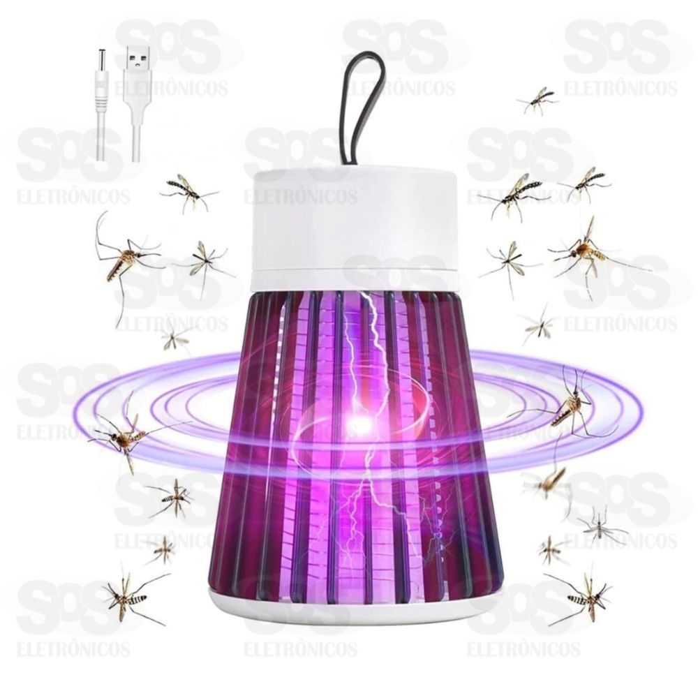 Luminria Mata Mosquito Silenciosa Ultravioleta Luatek LK-5111
