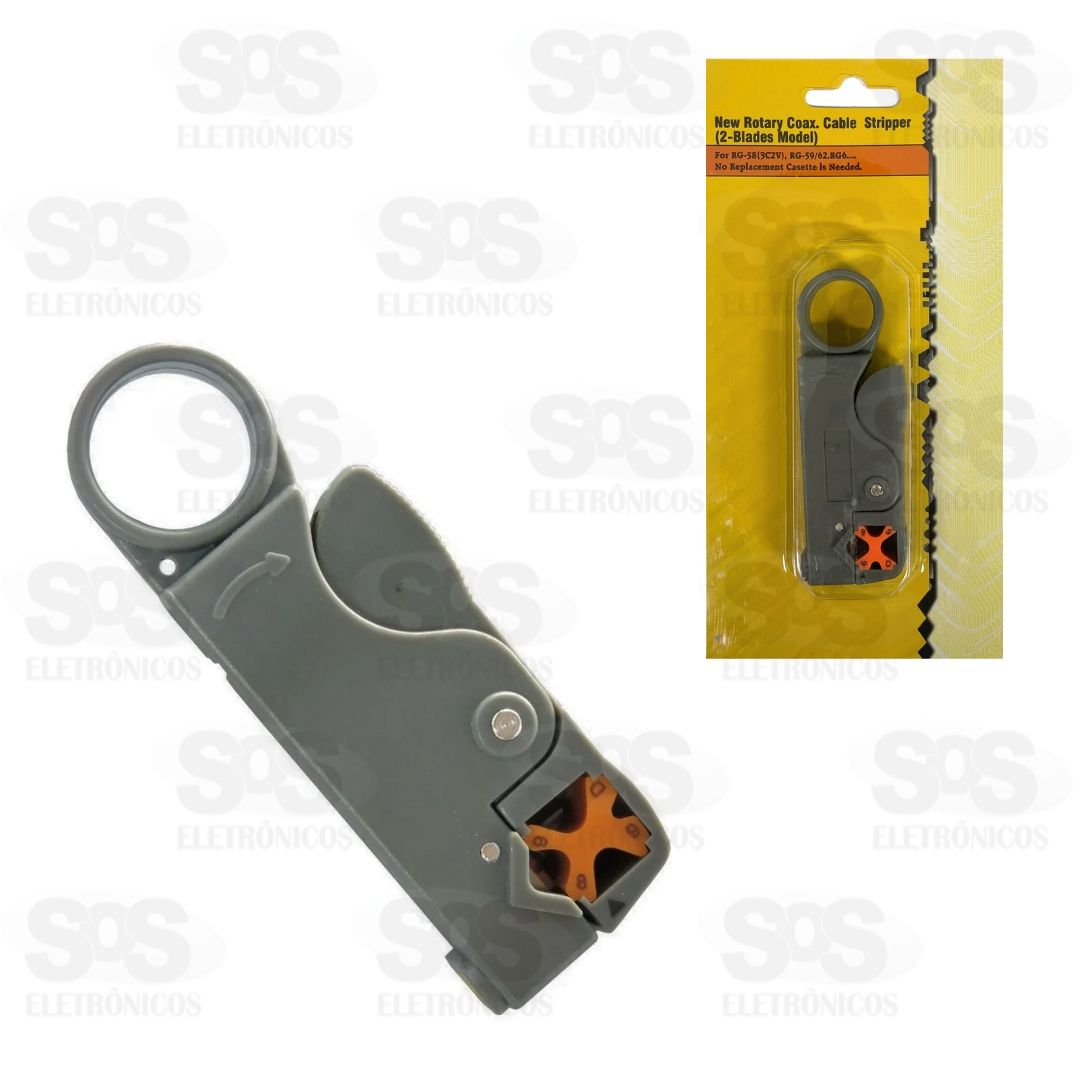 Alicate Descascador Para Cabo Coaxial 2619