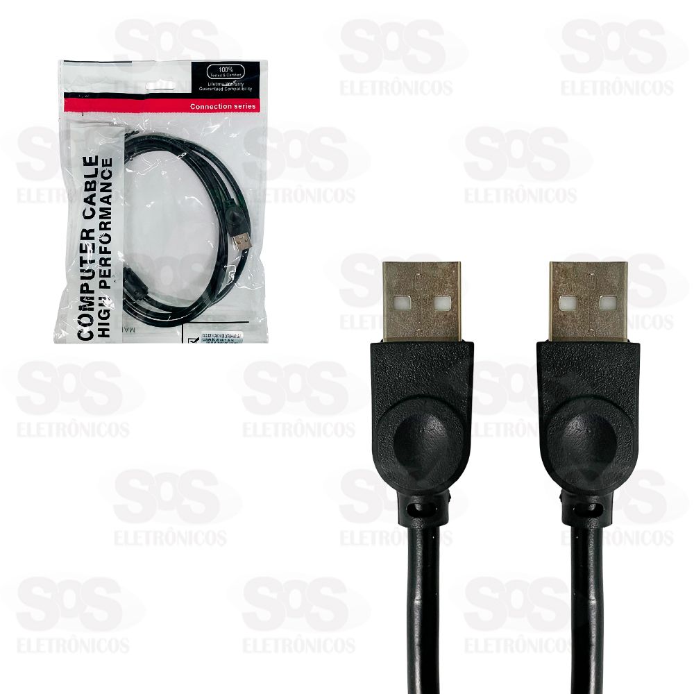 Cabo USB 2.0 Com Filtro 1,5 Metros 3211