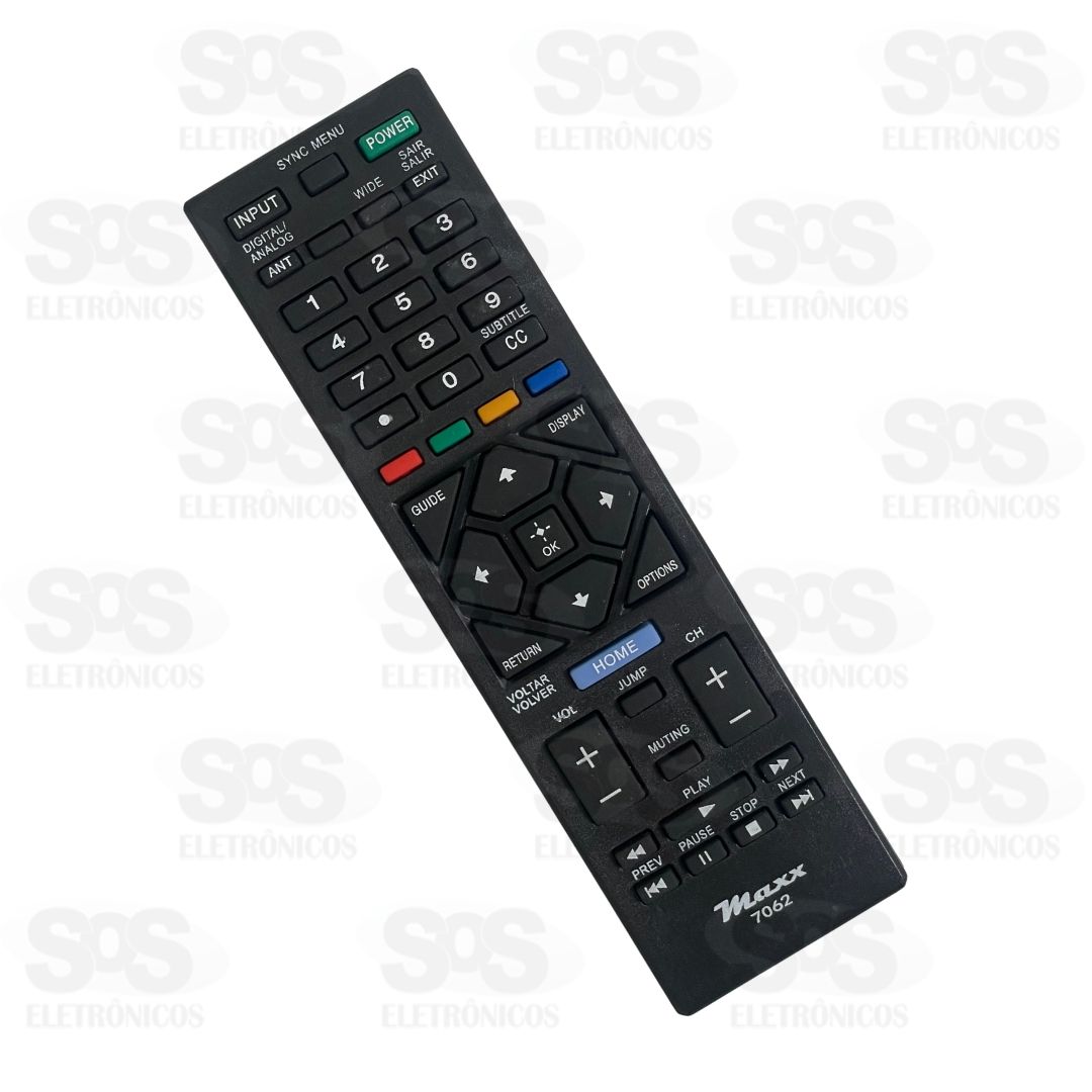 Controle Remoto Sony Maxx 7062