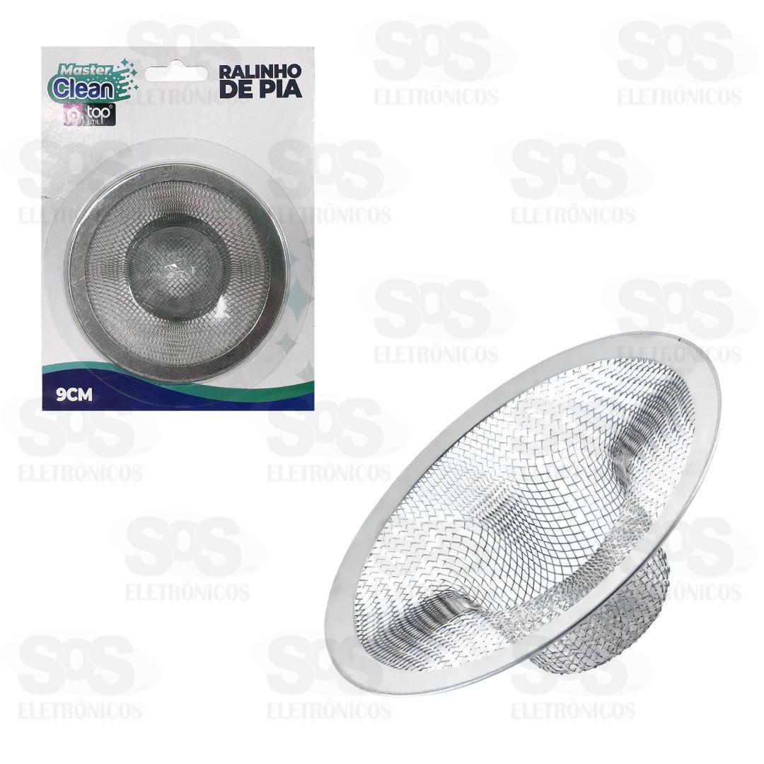 Ralo Para Pia Inox 9CM Top til TOP1017