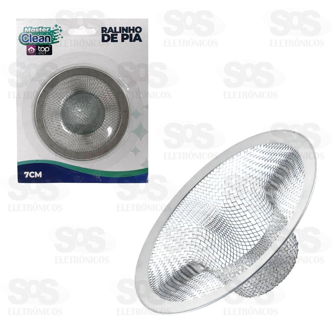 Ralo Para Pia Inox 7CM Top til TOP1016