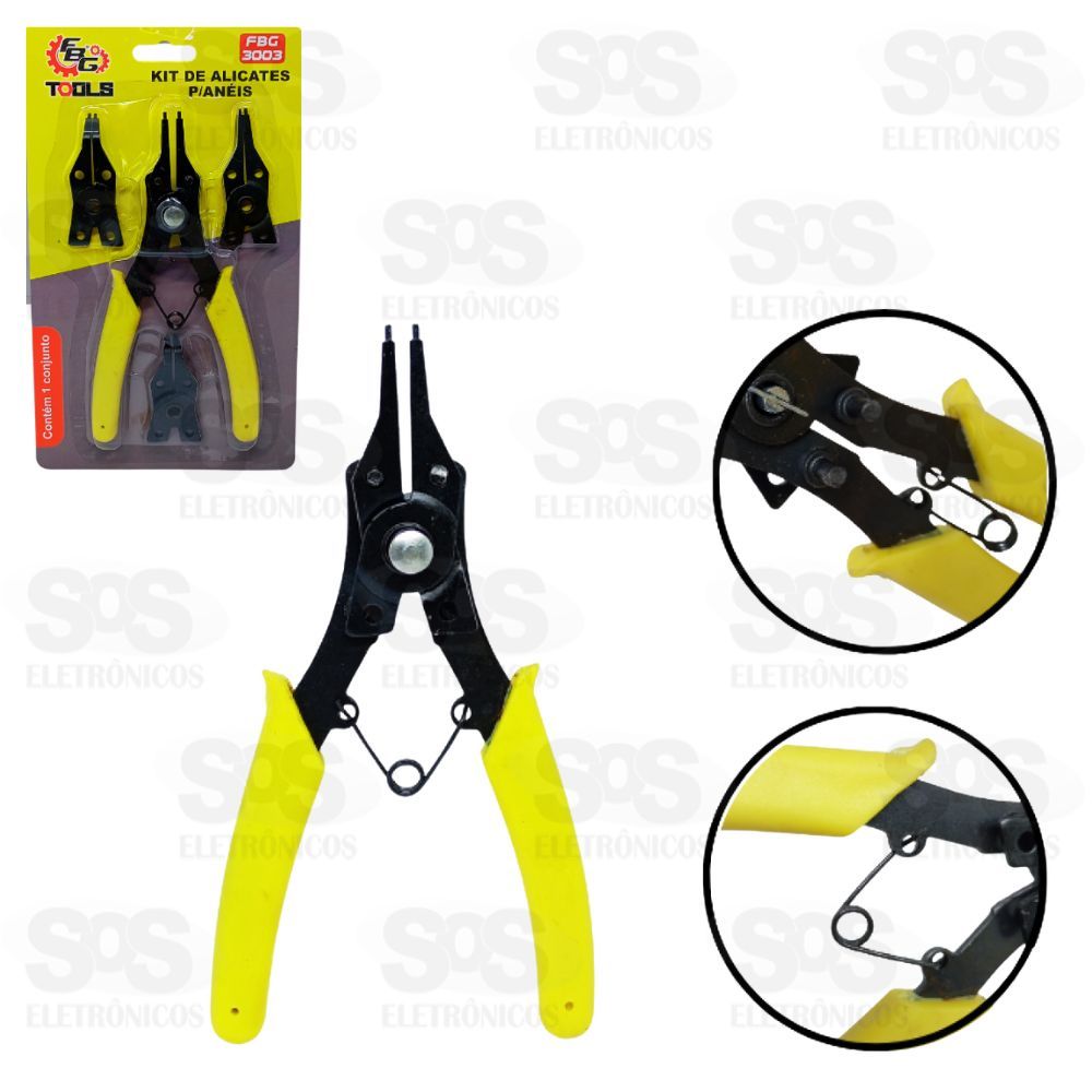 Alicate Para Anis 4 Em 1 Unidade Tools FBG 3003