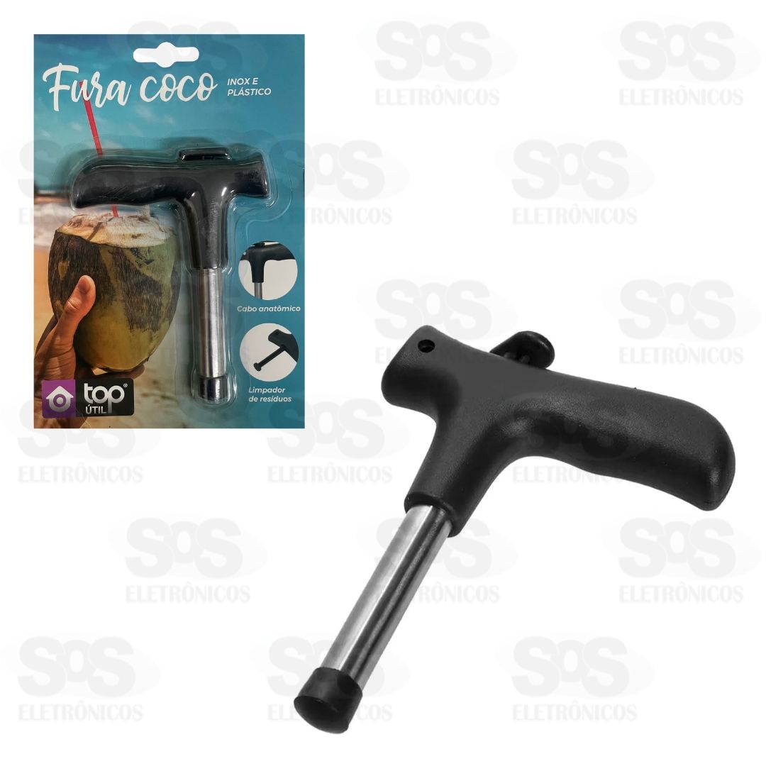 Furador De Coco Inox Top til TOP1280