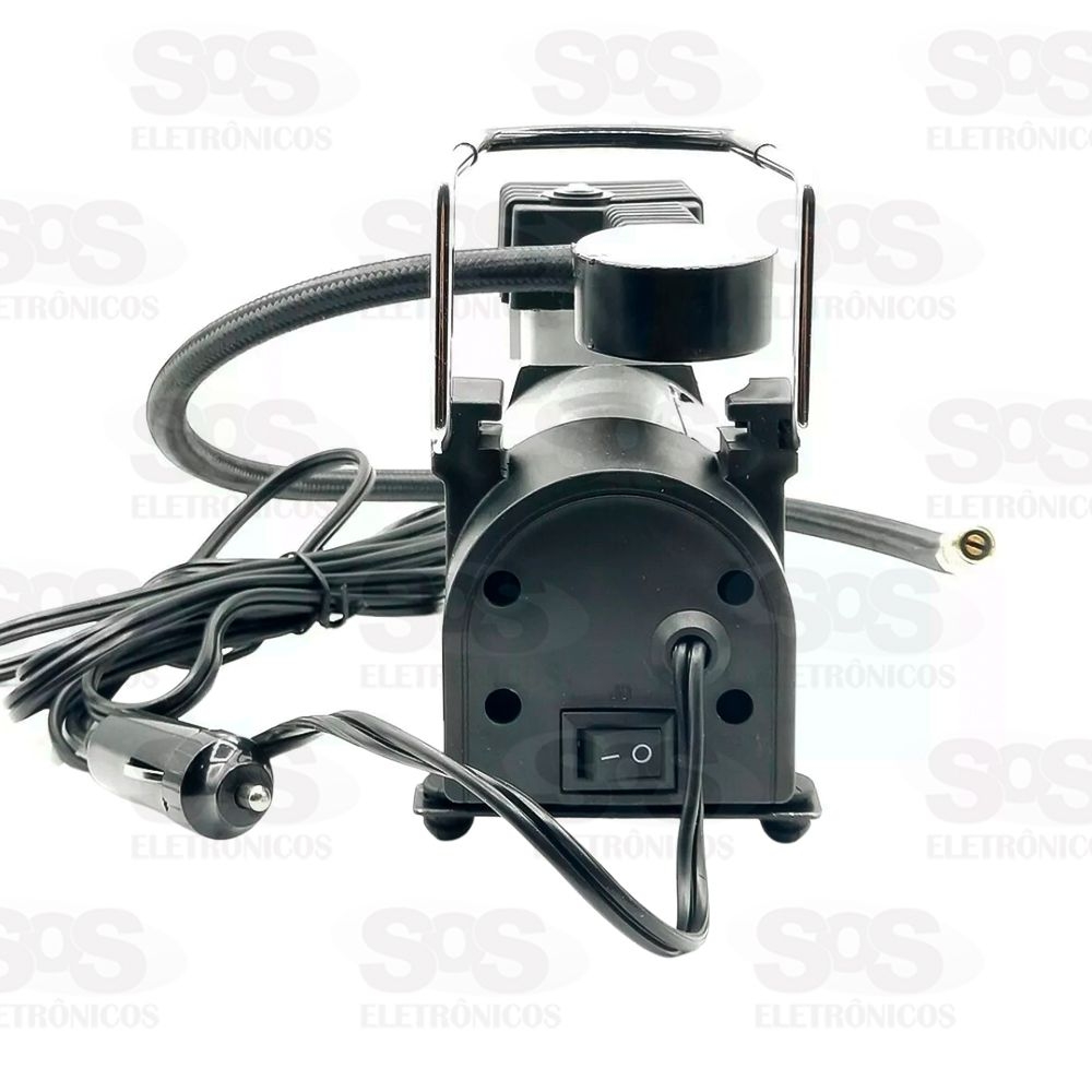Mini Compressor de Ar Porttil 12V 150PSI Maxmidia MAX-361004-2