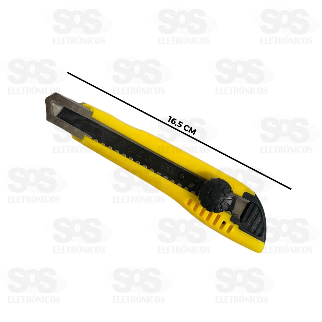 Estilete Profissional Com Trava 18MM Barcelona BAR-354001-5