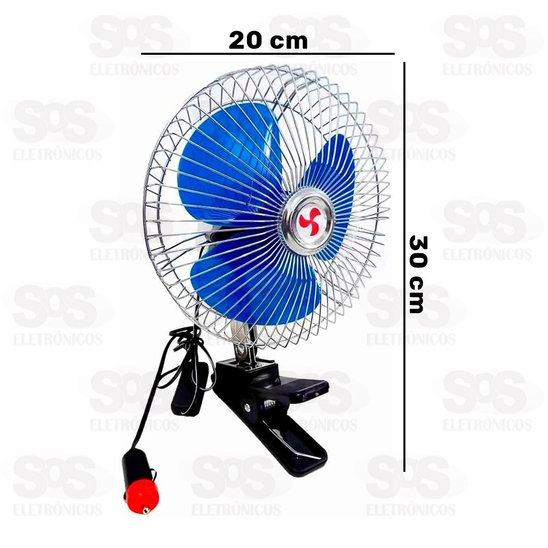 Mini Ventilador Automotivo 12V YA-4128