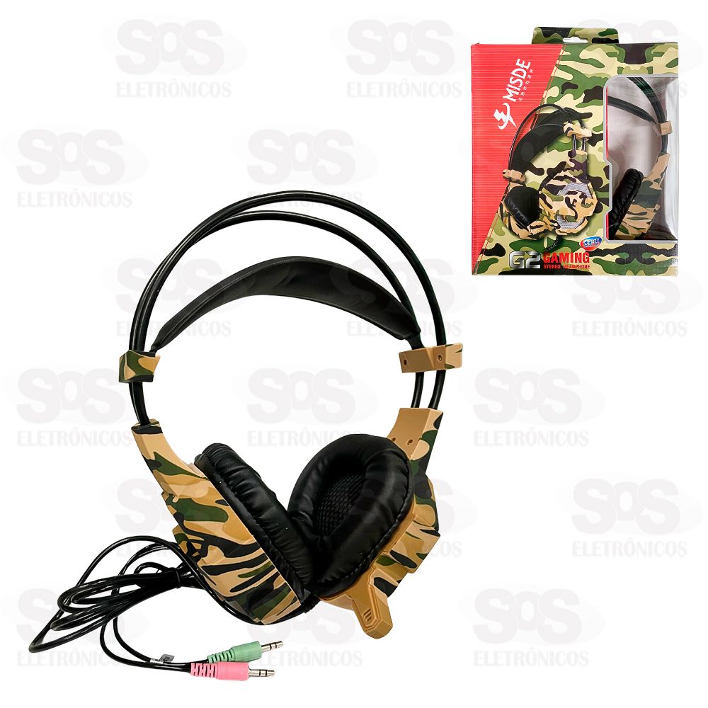 Fone De Ouvido Gamer Com LED YA-2322