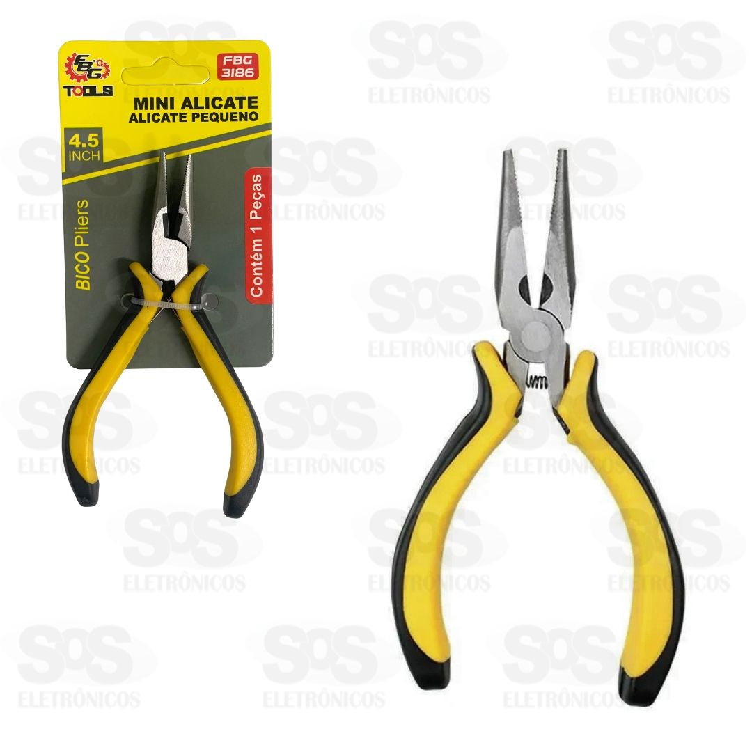 Alicate De Bico Reto 4.5 Polegadas FBG 3186