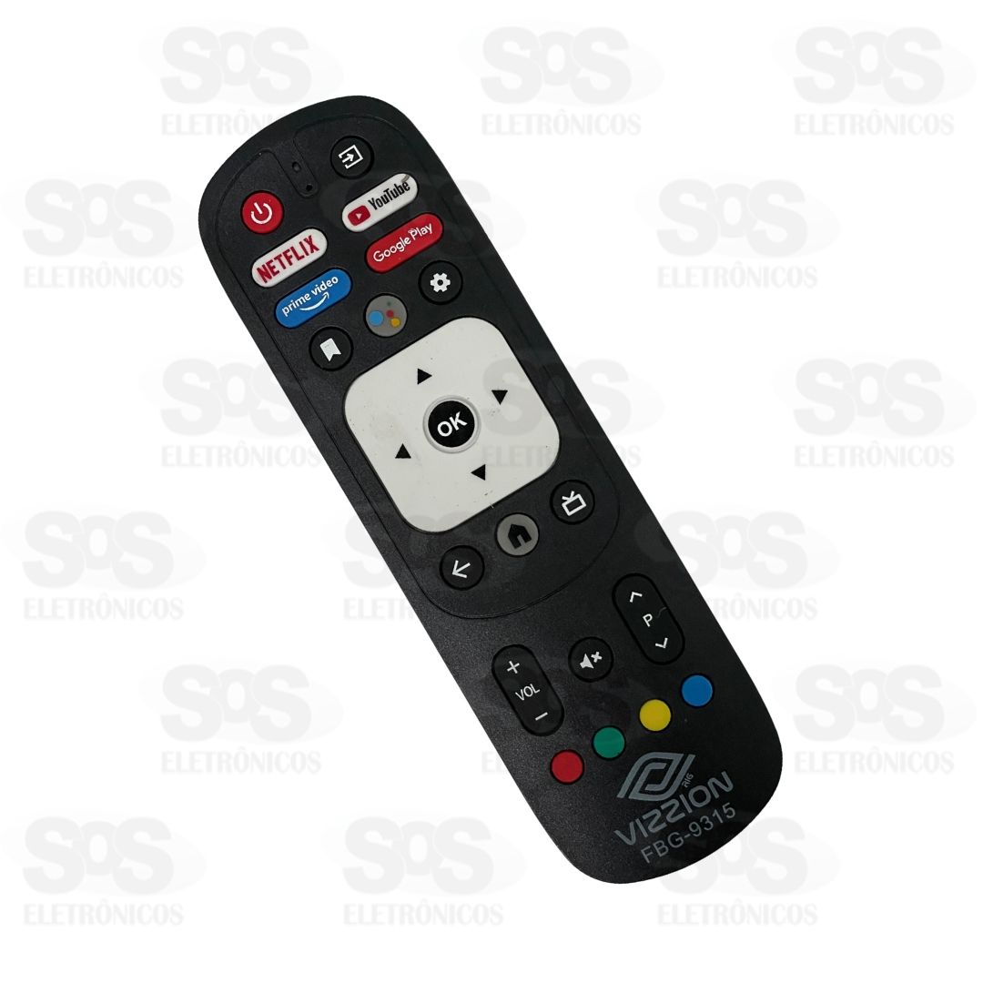 Controle Remoto Smart TV Vizzion FBG-9315