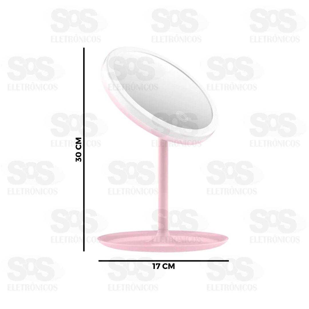 Espelho De Maquiagem Com LED Top til TOP1498/1499