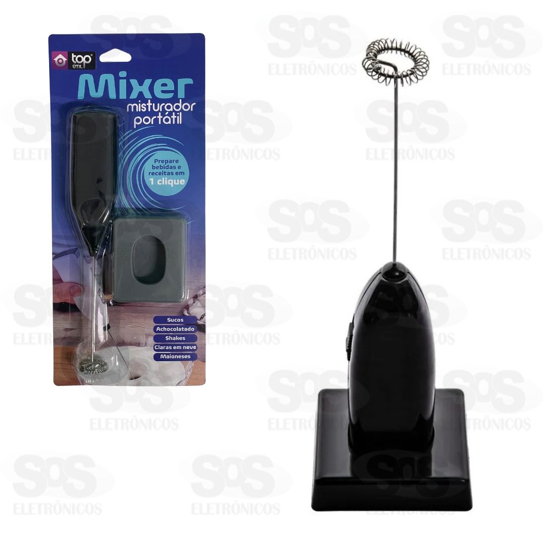 Mixer Misturador Elétrico Inox Top Útil TOP1661