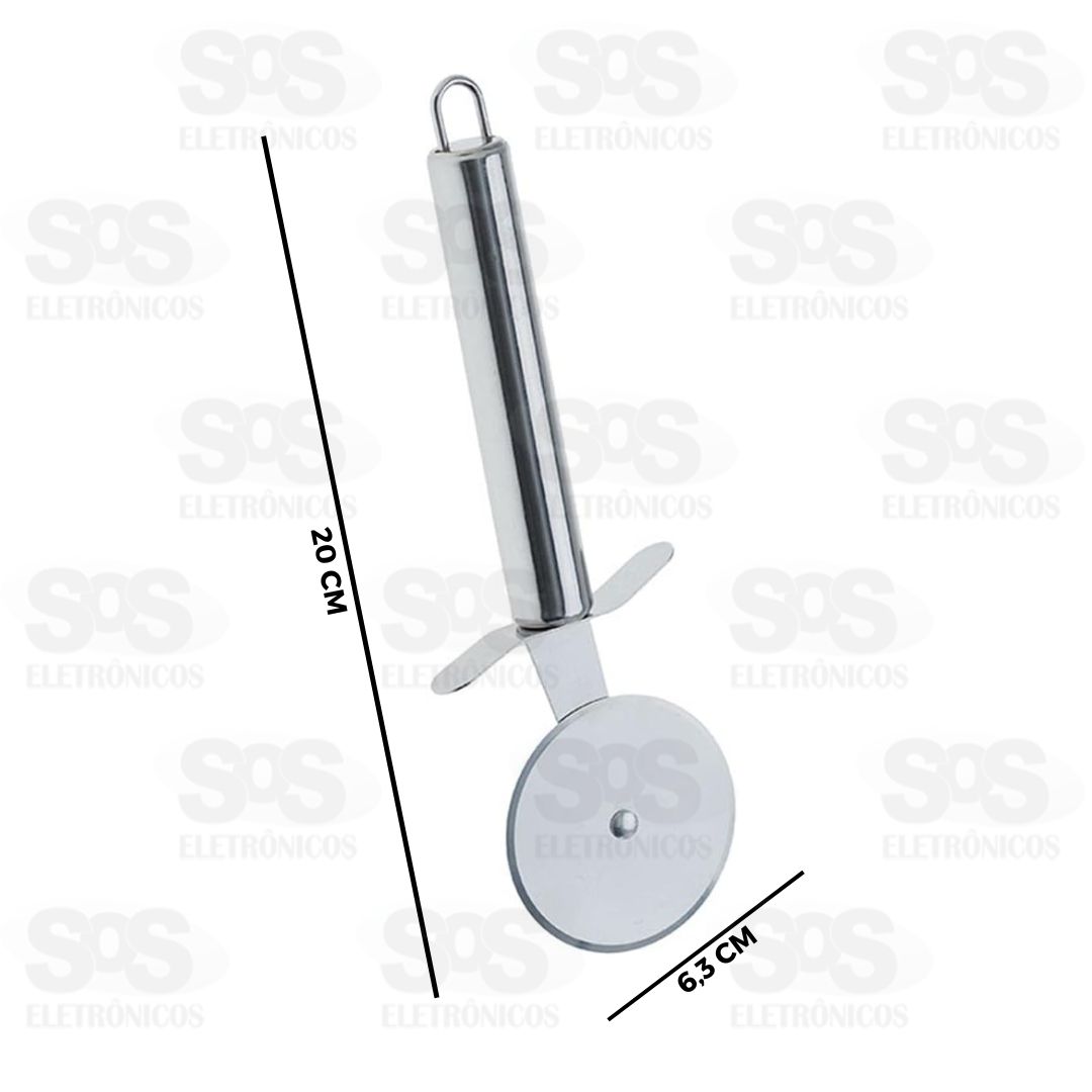 Cortador De Pizza Ao Inox 20cm Top til TOP0764