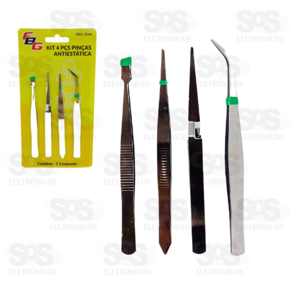 Kit Pina Antiestticas 4 Unidades FBG3046