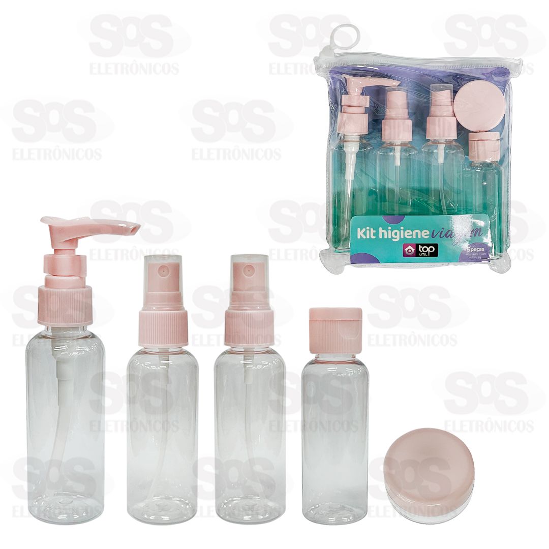 Kit Higiene 5 Frascos Para Viagens Top til TOP1603