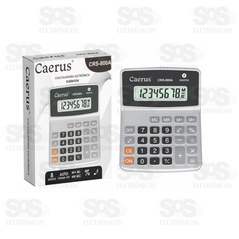 Calculadora 8 Dgitos De Mesa Caerus CRS-808A